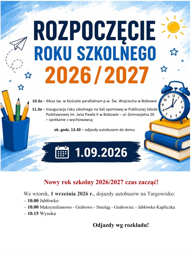 Miniatura artykułu Inauguracja nowego roku szkolnego 2026/2027